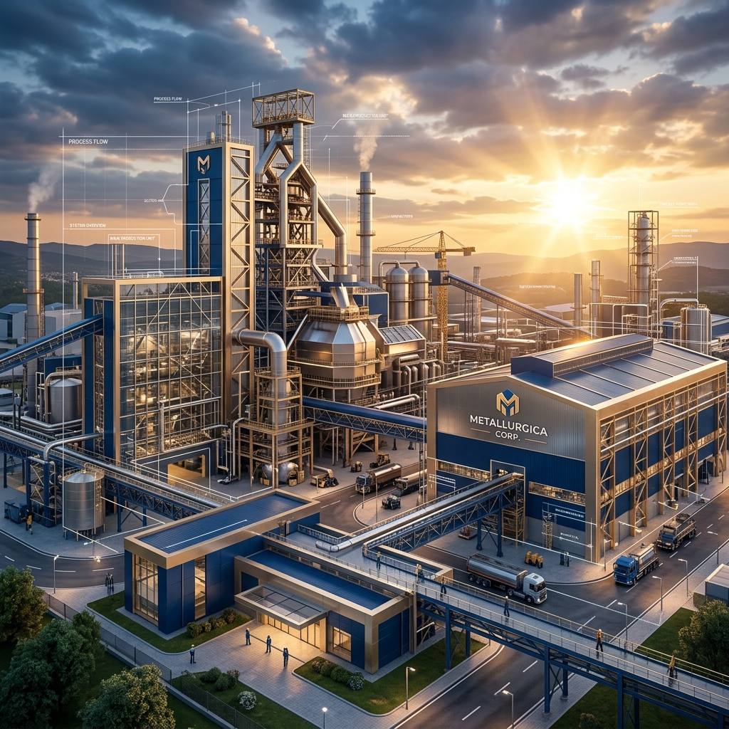 Instalação Industrial Metalúrgica